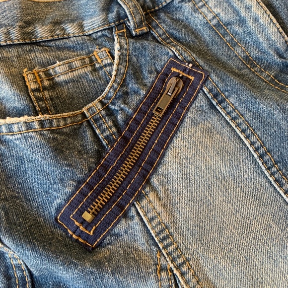 See By Chloe mini denim flare skirt - Picture 4 of 8